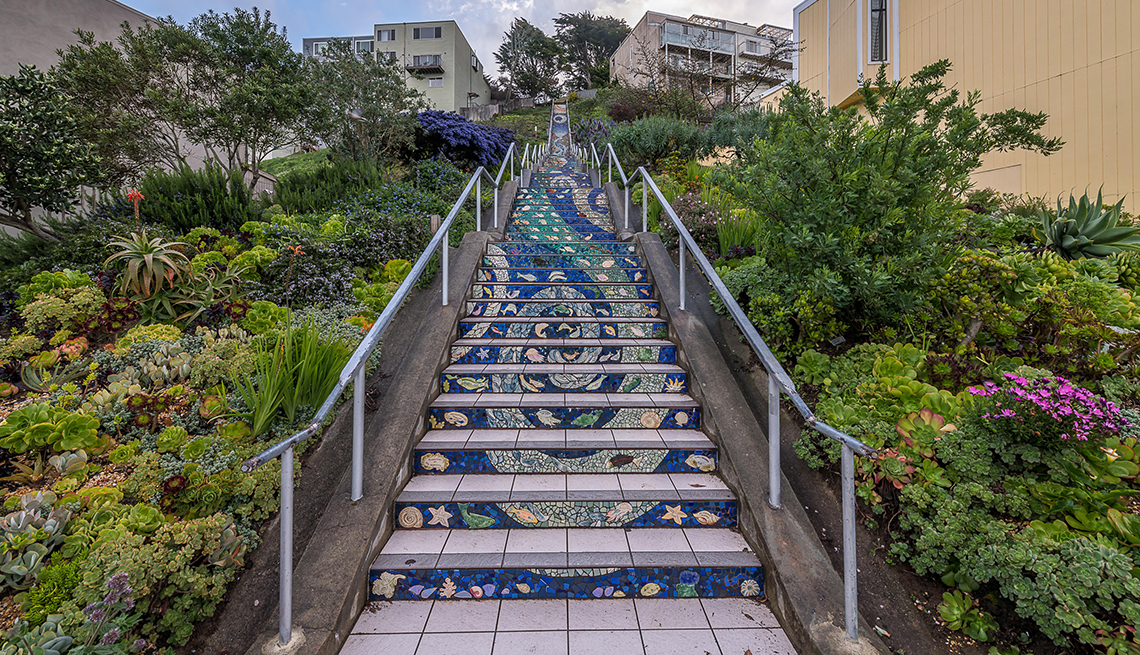 The Mosaic Stairs of San Francisco