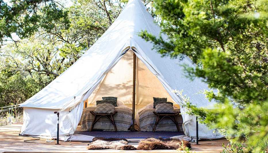 Collective Hill Country family tent