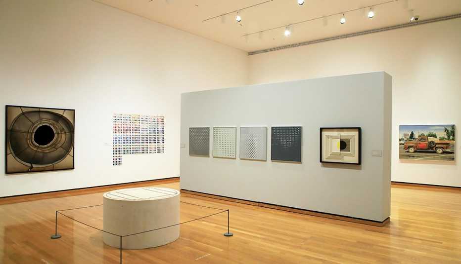 Gallery in Herbert F.Johnson Museum of Art