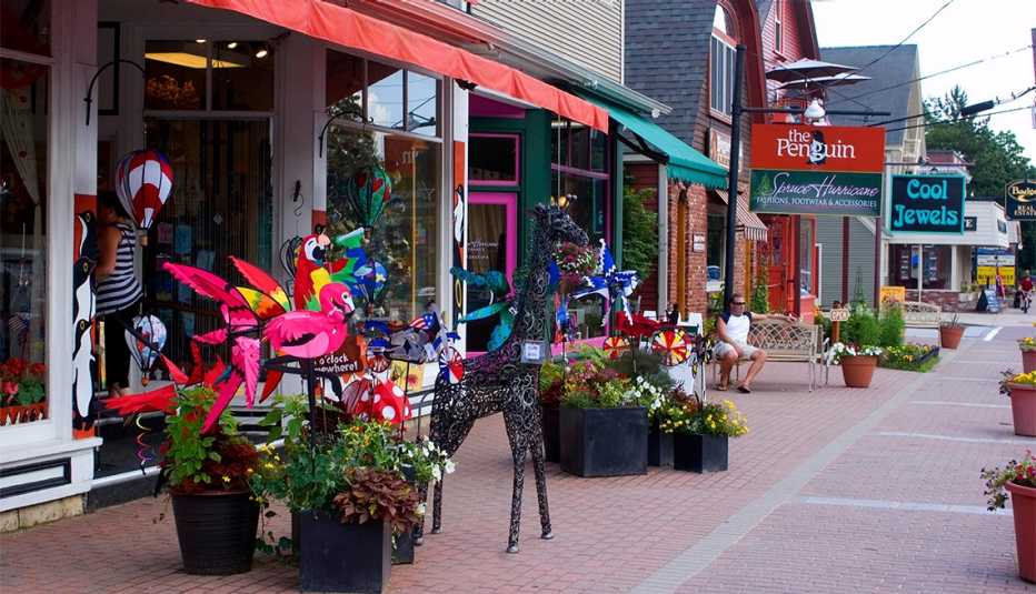 Shops in North Conway, New Hampshire