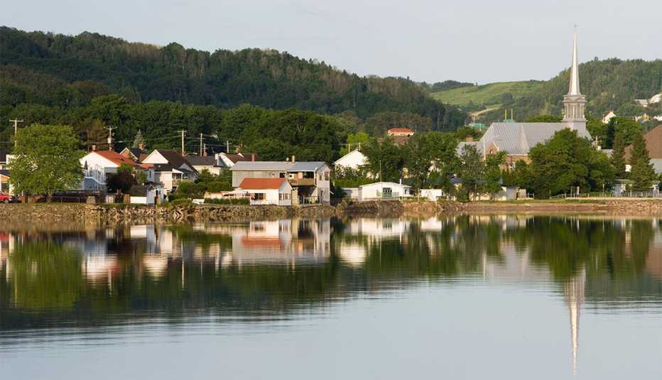 Town of La Baie in Ville Saguenay, Quebec