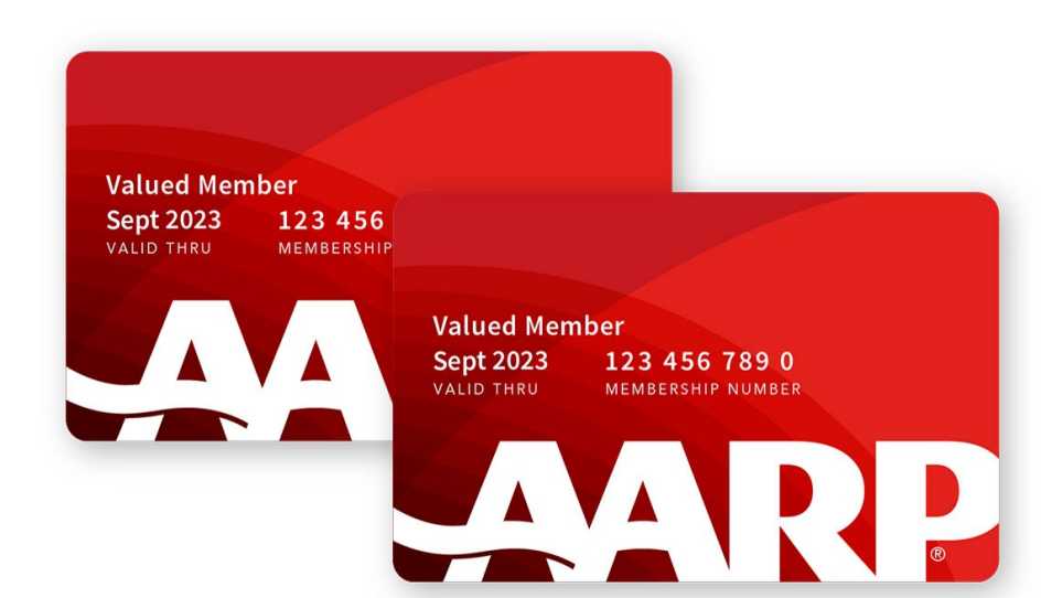 two membership cards