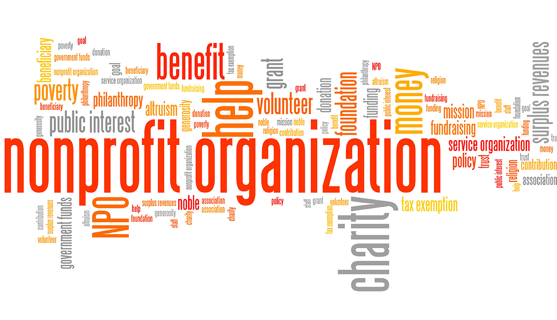 Nonprofit consulting word cloud