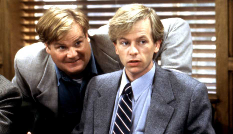 Chris Farley, David Spade, Tommy Boy, Suit and Tie, Office, Work, What Movies Teach Us About Negotiating