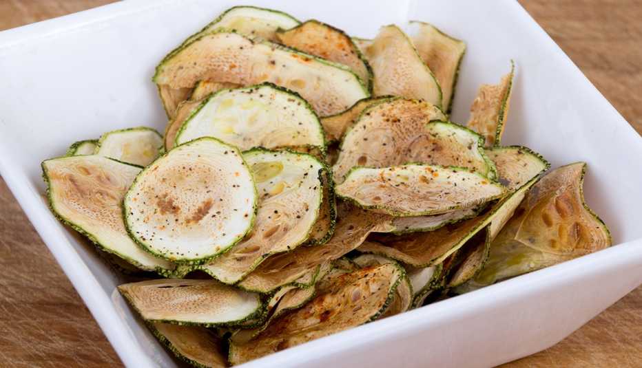 Vegetales que puedes convertir en chips saludables