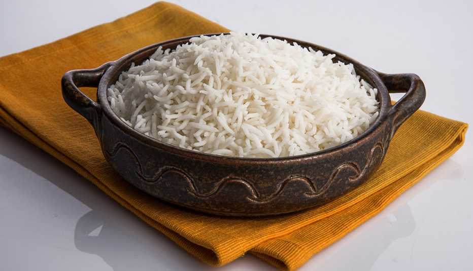 Tres recetas de arroz - arroz blanco grano largo