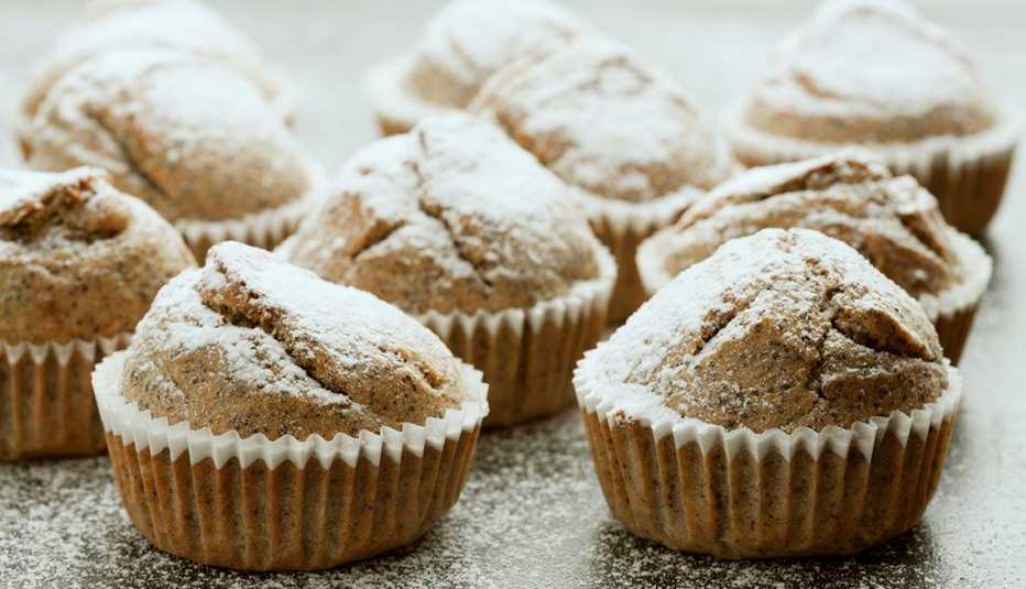 Muffins agrupados