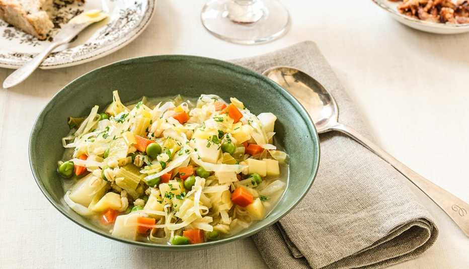 Sopa de Verduras - Recetas para preparar en invierno