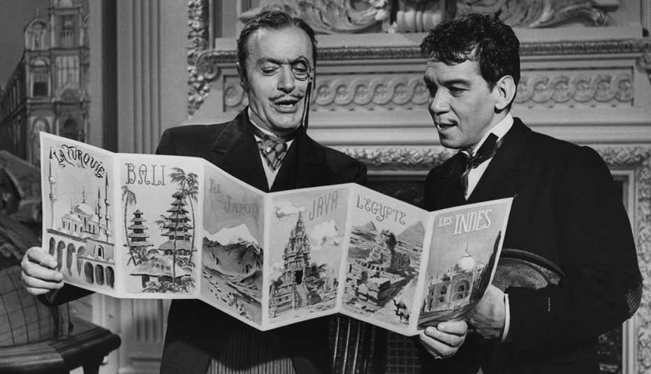 Escena de la película Around the World in 80 Days, de Cantinflas, 1956 