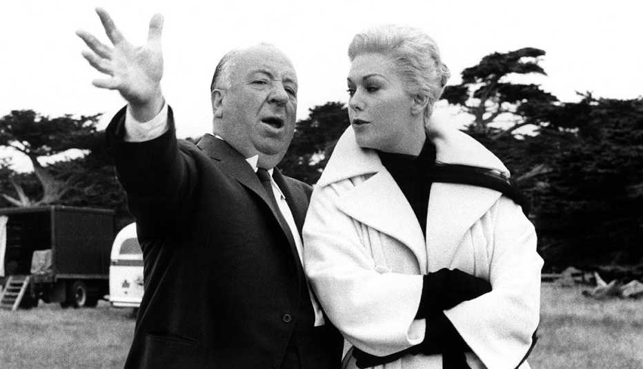 Alfred Hitchcock y Kim Novak, películas clásicas