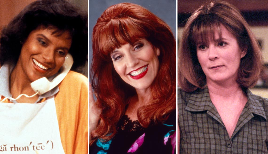 Mamás de las series de la televisión de los 80 -  Katey Sagal, Phylicia Rashad, Patricia Richardson