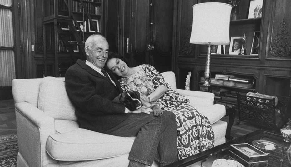 Shirley Temple y su esposo Charles Black