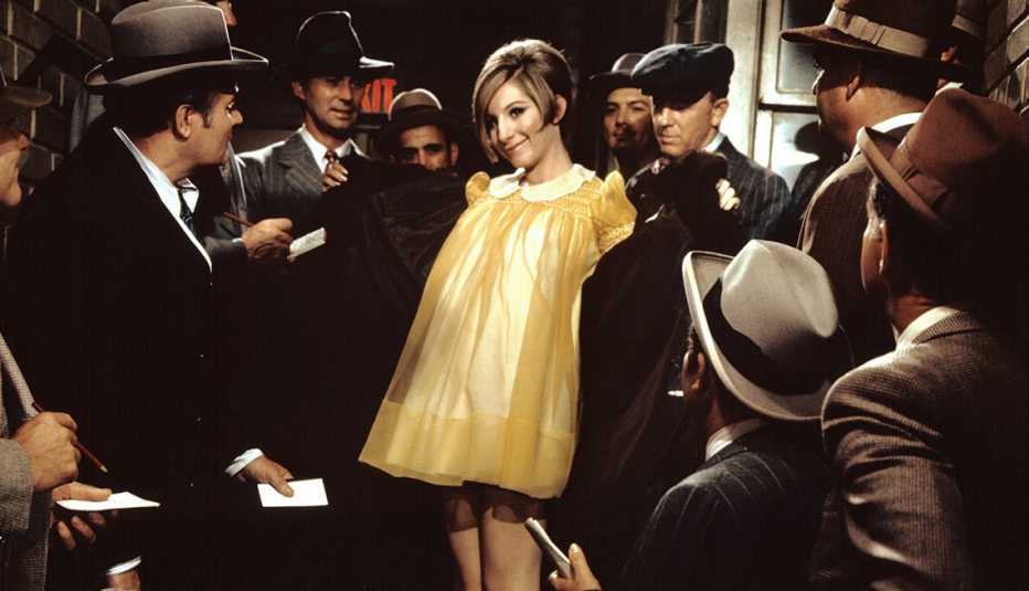 Barbra Streisand en una escena de Funny Girl