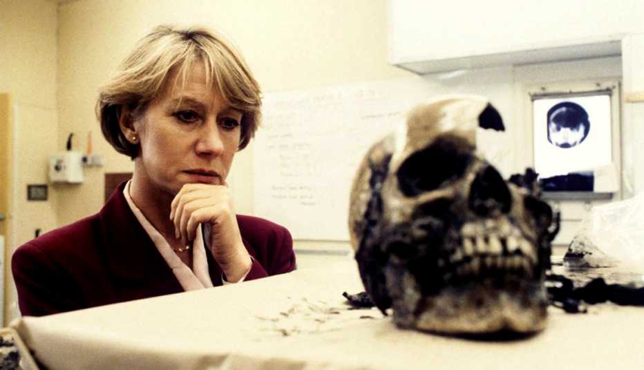 Helen Mirren como Jane Tennison en Prime Suspect.
