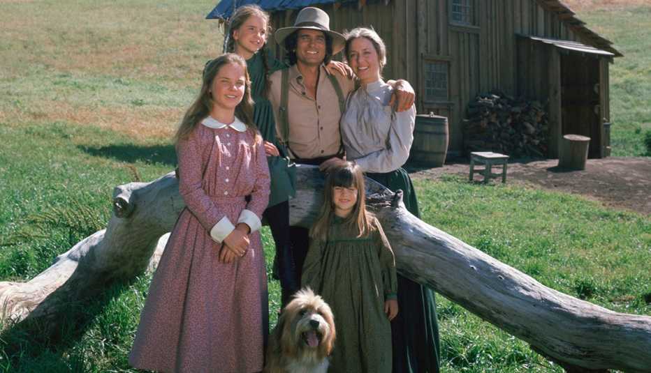 El elenco de "Little House on the Prairie".