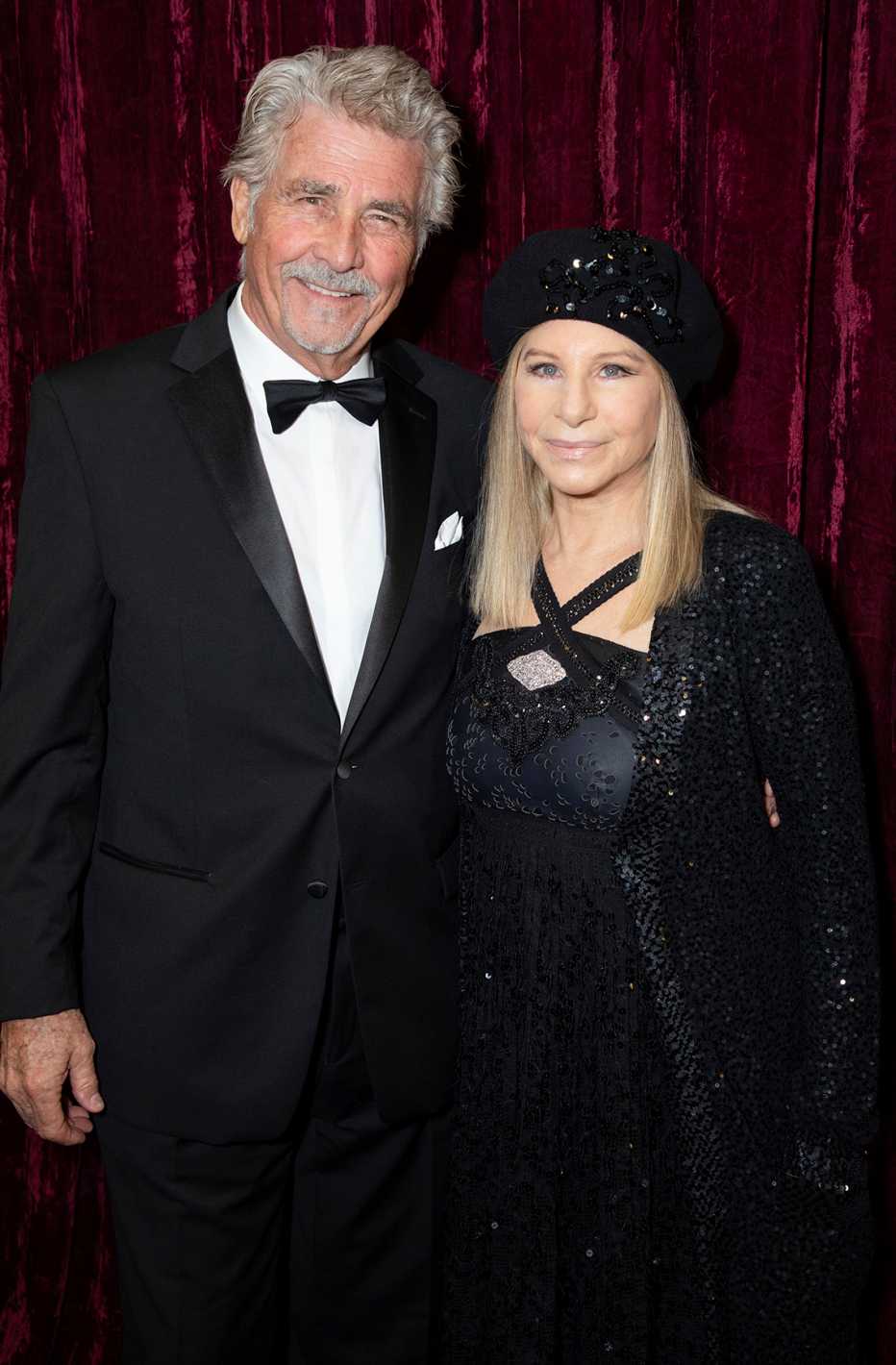 James Brolin (izquierda) y Barbra Streisand en la 91.ª edición de los Premios de la Academia el 24 de febrero del 2019.