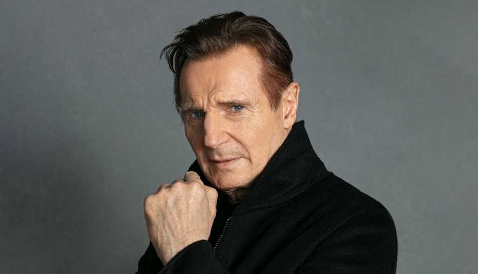 Retrato del actor Liam Neeson