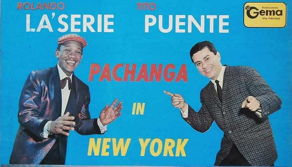 Disco de Tito Puente y Rolando La'Serie Pachanga in New York.
