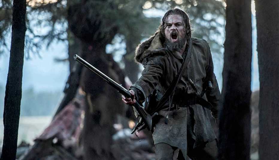 Leonardo DiCaprio en una escena de la película The Revenant