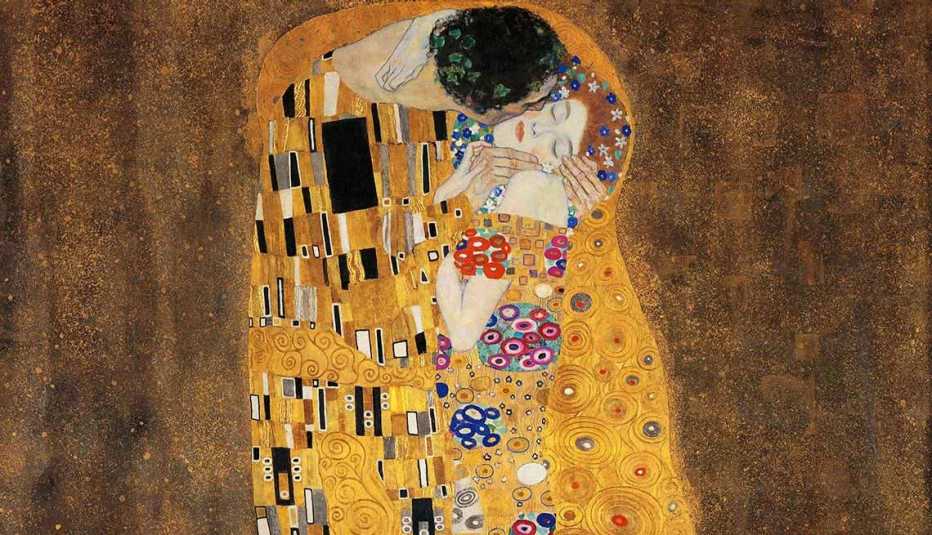 Klimt: El beso 