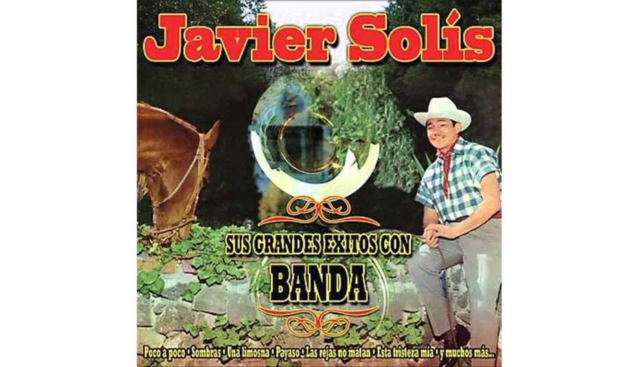 Portada del disco Javier Solís con banda