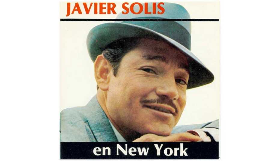 Portada del disco Javier Solis en Nueva York