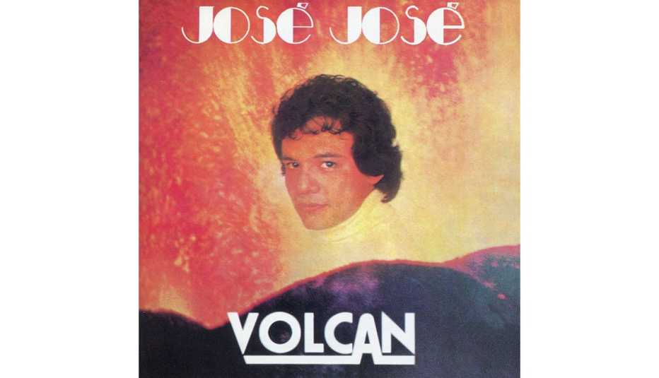 Portada del disco Volcán de José José