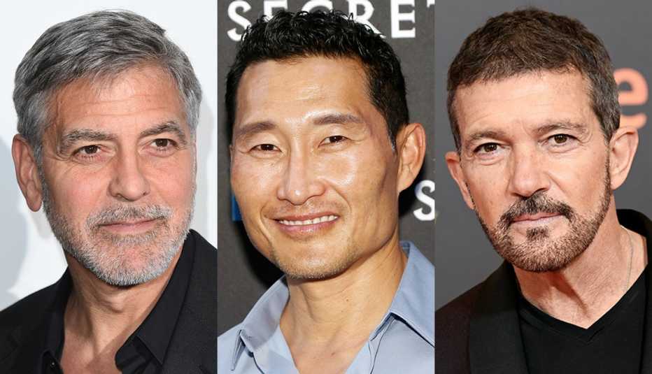 George Clooney, Daniel Dae Kim y Antonio Banderas.