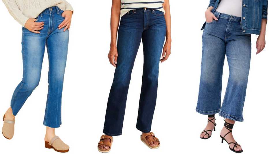 Jeans de NOEND Denim, L.L. Bean y Gap .