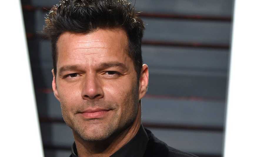 Ricky Martin asiste a la Vanity Fair Oscar Party del 2017.