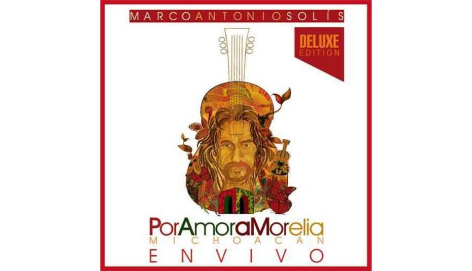 Portada del disco Por amor a Morelia, de Marco Antonio Solis