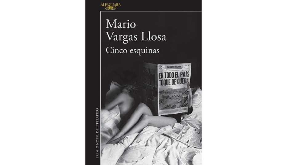 Portada de la novela Cinco esquinas de Mario Vargas Llosa 