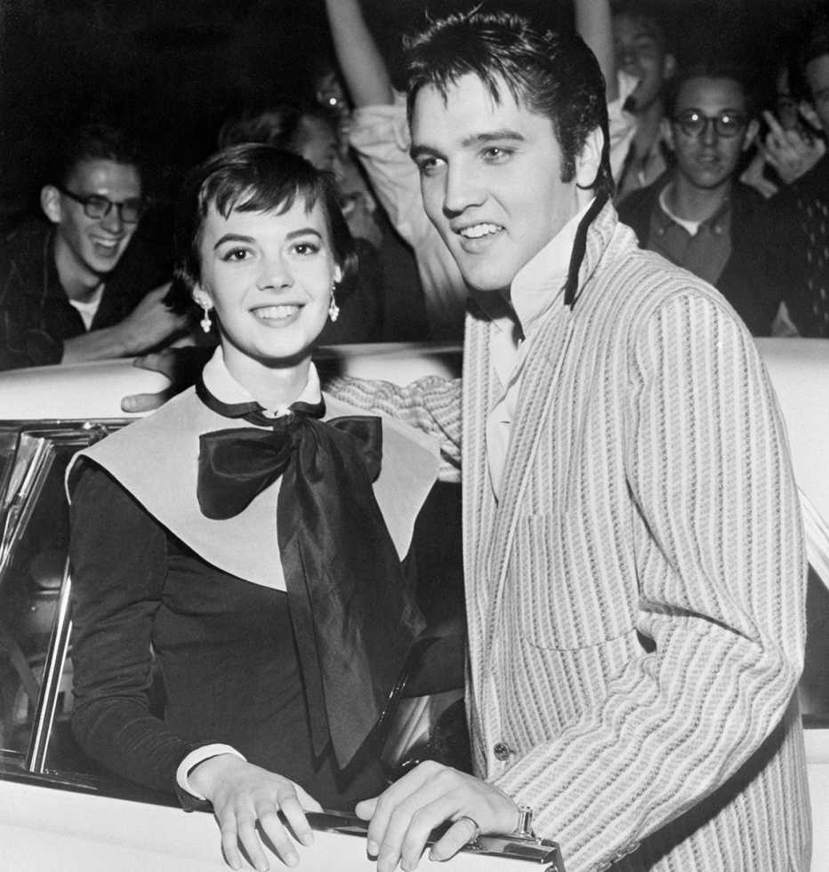 El rey del rock n roll con Natalie Wood - Elvis Presley, 40 años de su muerte