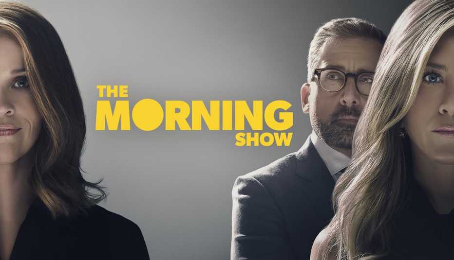 Reese Witherspoon, Steve Carell y Jennifer Aniston en 'The Morning Show'