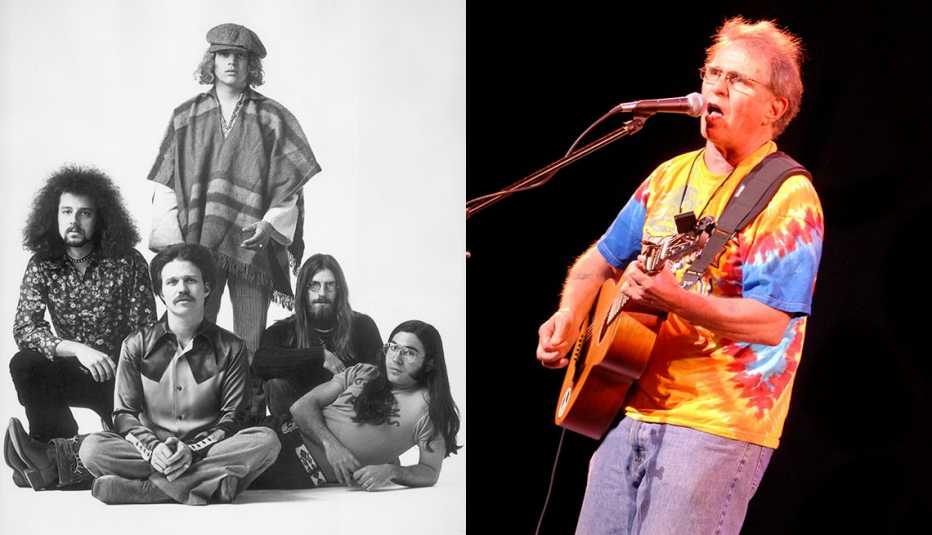 Country Joe y The Fish en 1969 y 2011