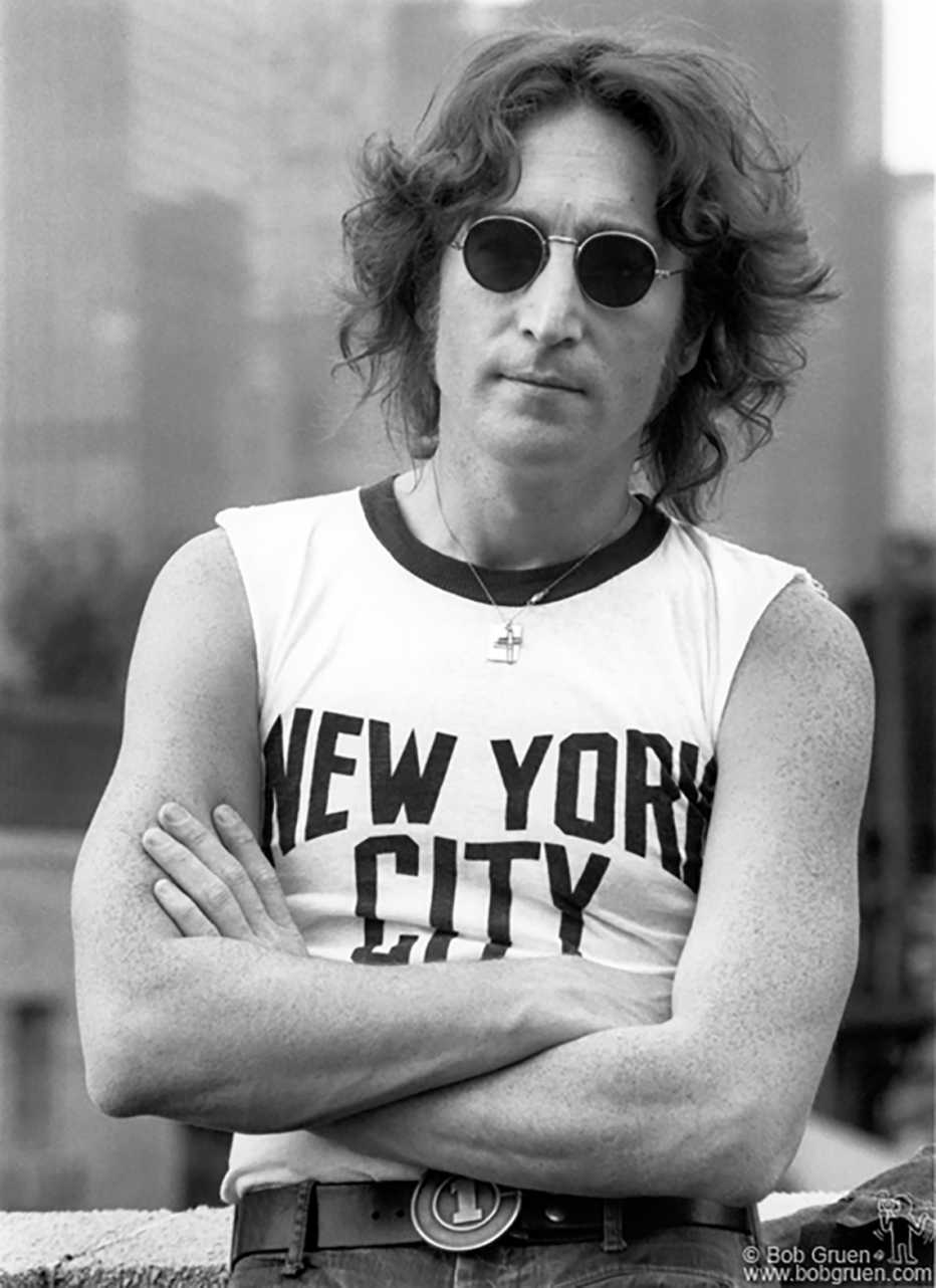 John Lennon, Nueva York, agosto 29, 1974.