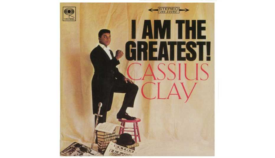 Portada del álbum Cassius Clay's 'I am the Greatest!'