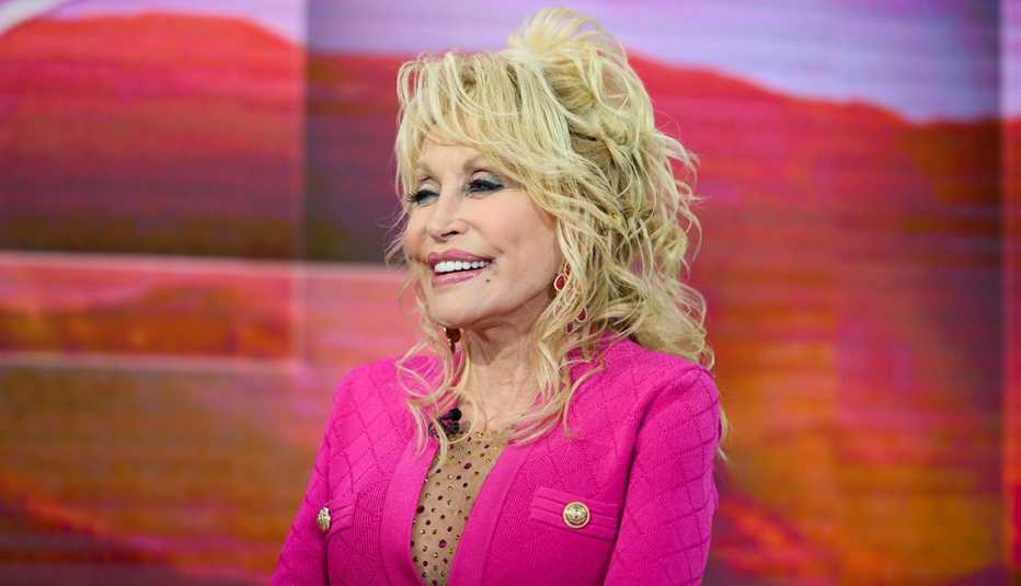 Dolly Parton en el programa televisivo "Today".