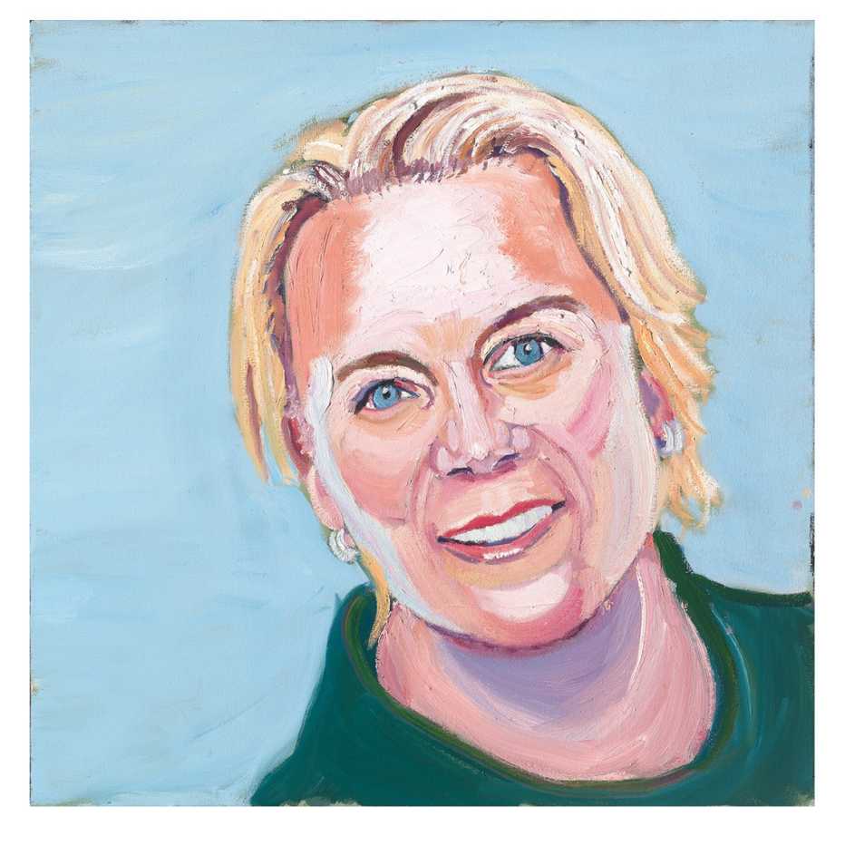 Retrato de Annika Sorenstam, por George W. Bush.