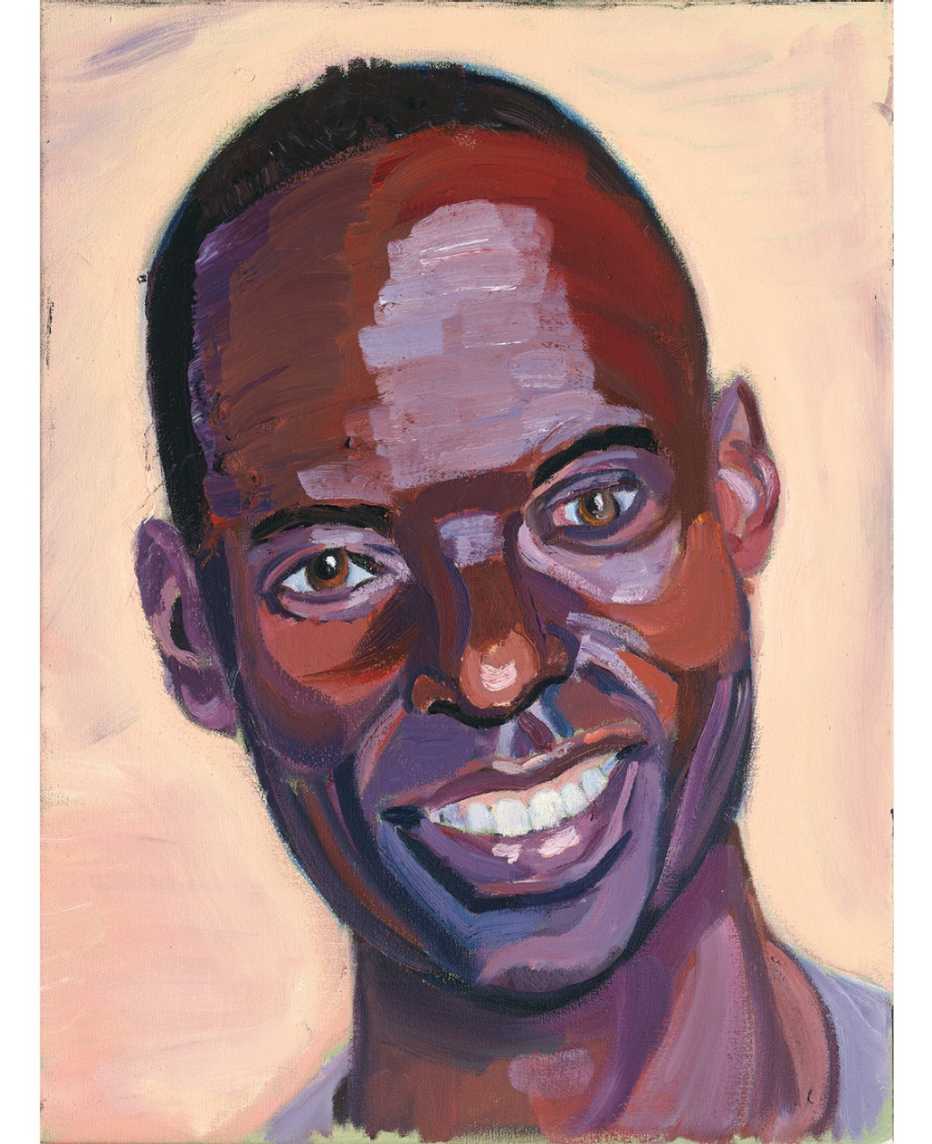 Retrato de Gilbert Tuhabonye, por George W. Bush.