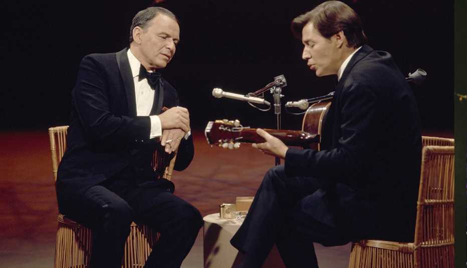 Frank Sinatra y Antonio Carlos Jobim.