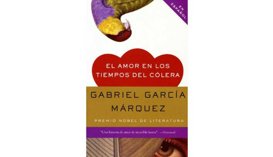 Portada del libro El amor en los tiempos del cólera de Gabriel García Márquez 
