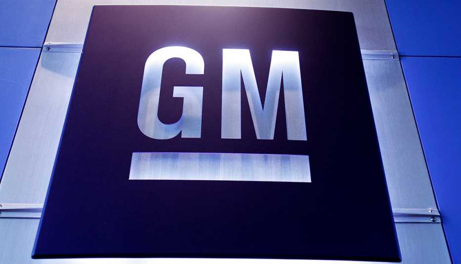 Logo de la compañía General Motors