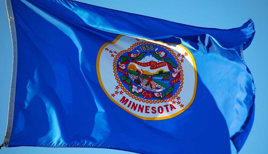 Bandera del estado de Minnesota