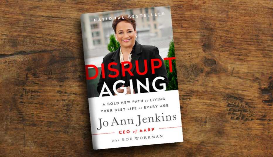 Portada del libro de Jo Ann Jenkins, 'Disrupt Aging'