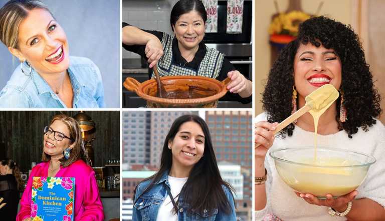 Varios bloggers de cocina latinos