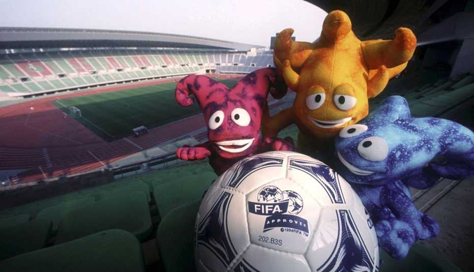 Los Spheriks (Corea del Sur/Japón, 2002), Mascotas de los mundiales de fútbol