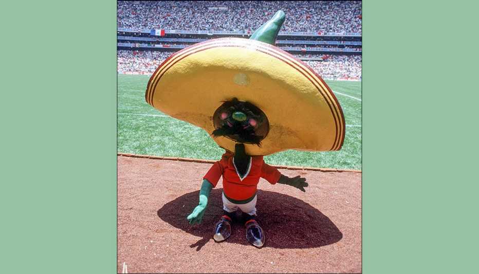 Pique (México, 1986), Mascotas de los mundiales de fútbol