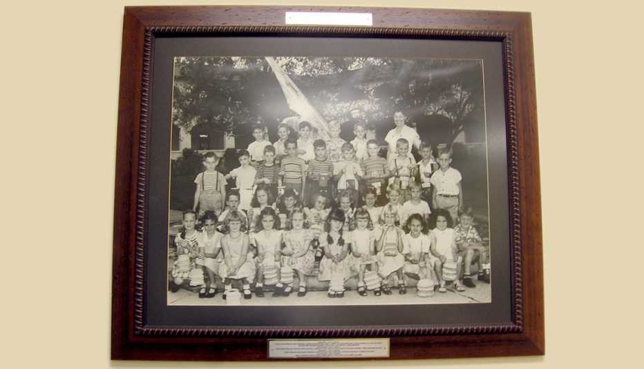 Foto de los primeros estudiantes de Coral Way Elementary School en Miami