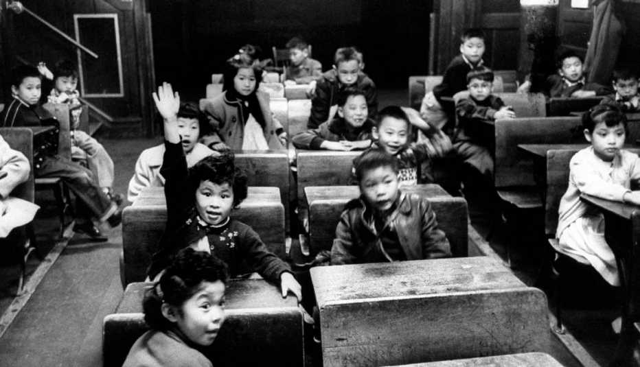 Estudiantes de las escuelas primarias chinas en San Francisco, Derechos Civiles chicano
